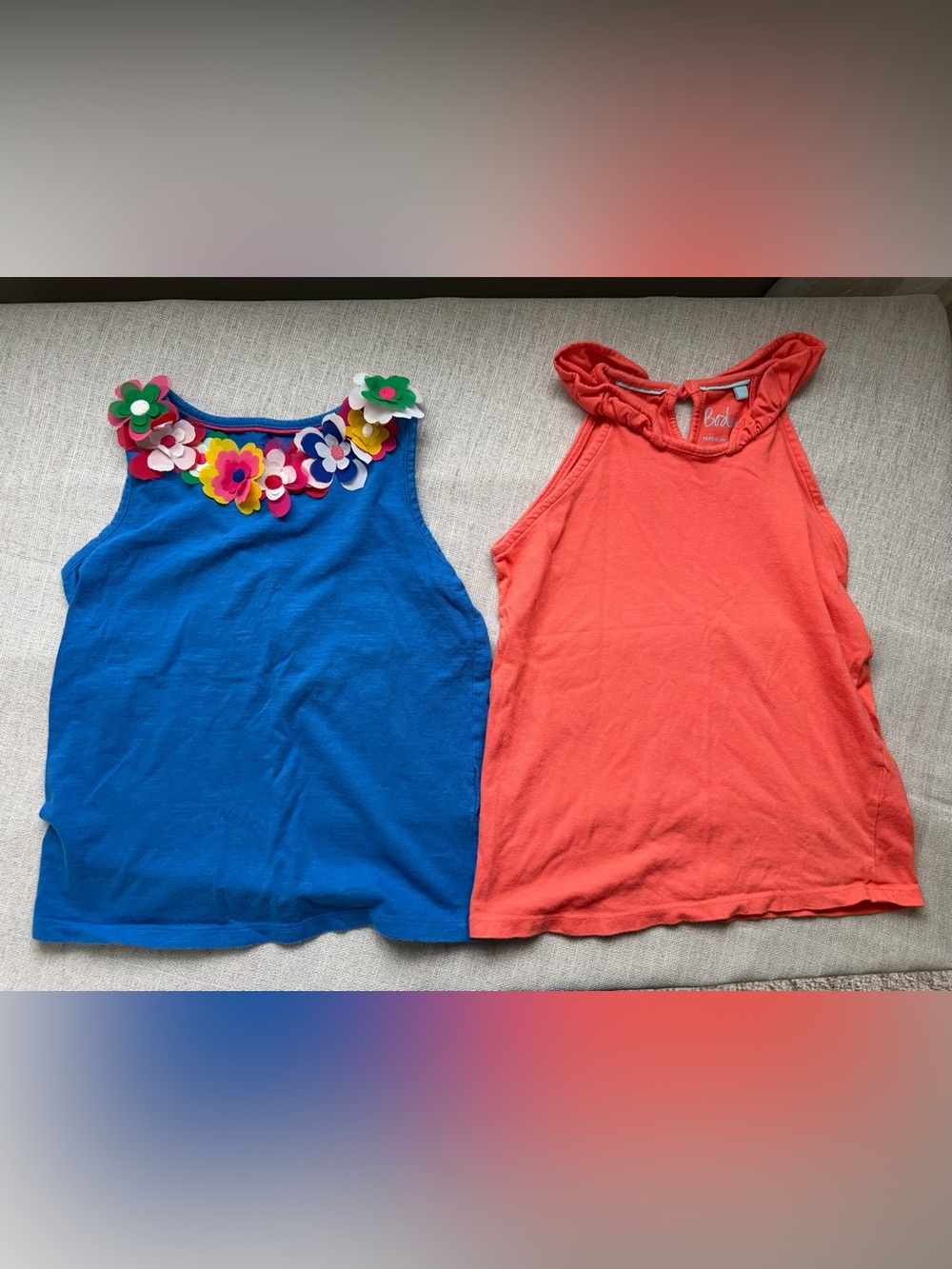 Mini Boden Girls 8-9 Summer Tank Bundle